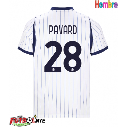 Camiseta Inter Milan Benjamin Pavard #28 Visitante Equipación 2026-27 manga corta